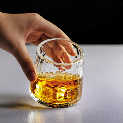 Luxury Chamvin Crystal Whisky Glass with Wooden Box