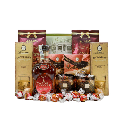 Подаръчна Кошница с Уиски Cardhu Amber Rock One Gift 01170