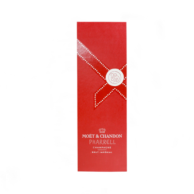 Шампанско Moët & Chandon x Pharrell Williams Limited Edition (Red Label) 0,75 л