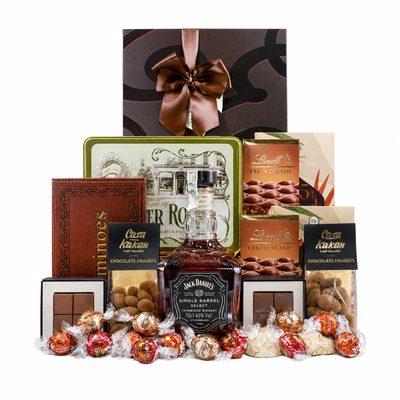 Подаръчна Кошница Jack Daniels single barrel One Gift 01202