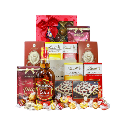 Gift Basket with Chivas Regal Extra 13YO One Gift 01185