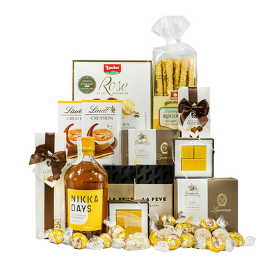 Gift Basket with Japanese Whiskey Nikka Days One Gift 01096