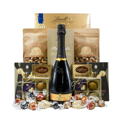 Подаръчна Кошница с Просеко Брут One Gift 01140