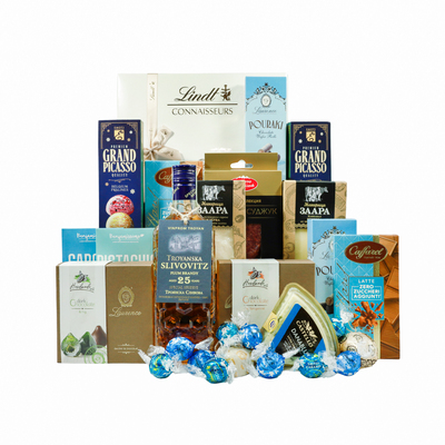Gift Basket with Troyan Brandy 25 g One Gift 01206