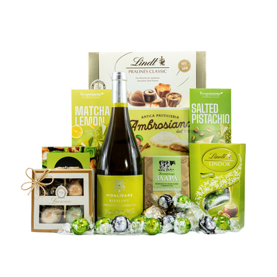 Gift Basket with Wine Rigling Midalidare One Gift 01253