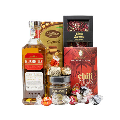 Подаръчна Кутия с Бушмилс 14 г One Gift 01282