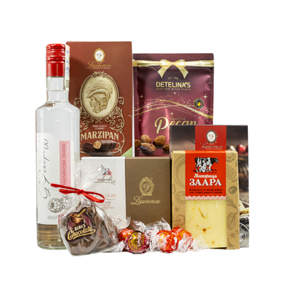 Gift Box with Raspberry Brandy One Gift 01235