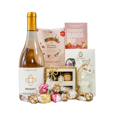 Подаръчна Кутия с Вино Розе Заара Естейт One Gift 01272