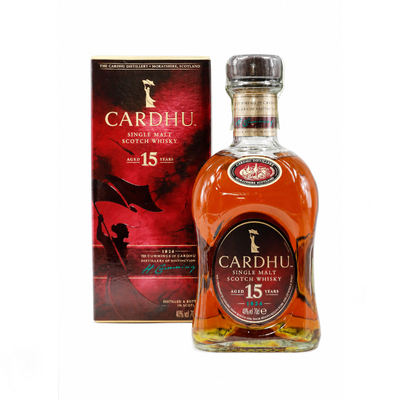 Gift Box with Whiskey Cardhu 15YO One Gift 01173