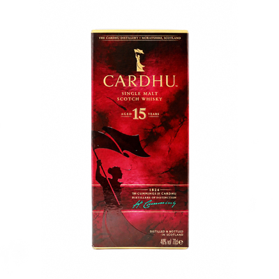 Gift Box with Whiskey Cardhu 15YO One Gift 01173