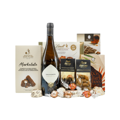 Gift for Woman with White Wine Lavis One Gift 01136