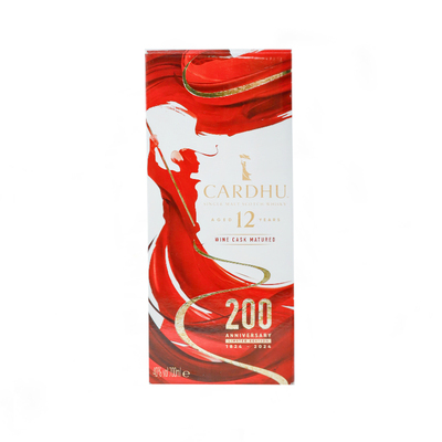 Gift for a Man with Whiskey Cardhu 12 YO One Gift 01168