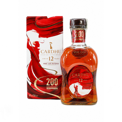 Gift for a Man with Whiskey Cardhu 12 YO One Gift 01168