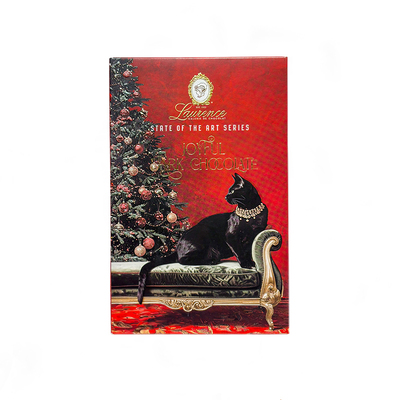 Laurence Christmas Cat Dark Chocolate 80g