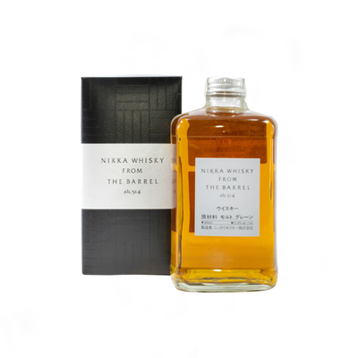 Luxury Basket with Japanese Whiskey Nikka barrel One Gift 01071