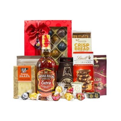 Луксозна Кутия с Уиски Chivas Extra 13 YO One Gift 01122
