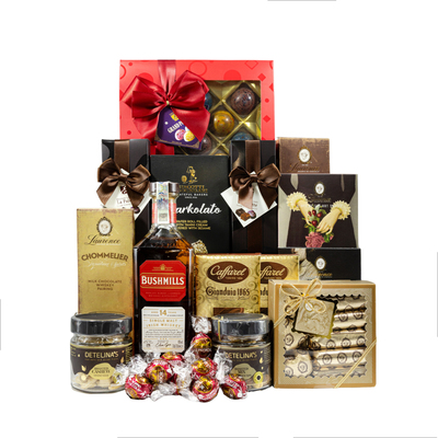 Луксозна Подаръчна Кошница с Бушмилс 14 YO One Gift 01245