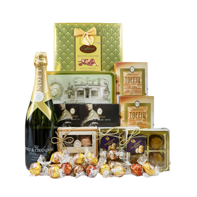 Luxury Gift Basket with Moet Champagne One Gift 01150