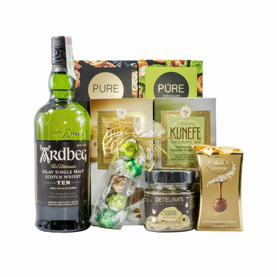 Luxury Gift Box with Whiskey Ardbeg 10YO One Gift 01056