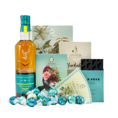 Луксозен Подарък С Уиски Glenfiddih One Gift 01109