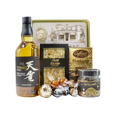 Luxury Gift with Japanese Whiskey Tenjaku malt One Gift 01083
