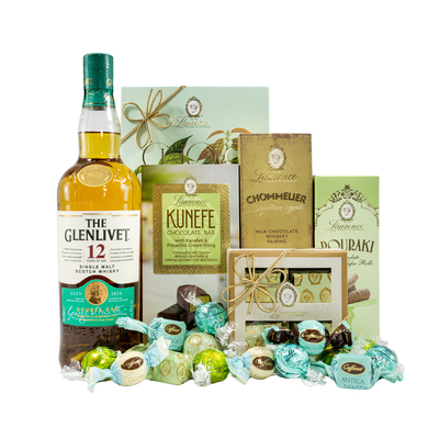 Luxury Gift with Whiskey Glenlivet 12YO One Gift 01057