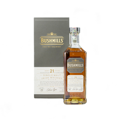 Luxury Whiskey Basket Bushmils 21 YO One Gift 01119