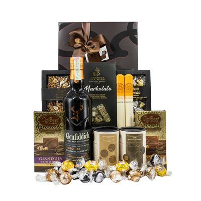 Луксозна Кошница с Уиски Glenfiddich One Gift 01116