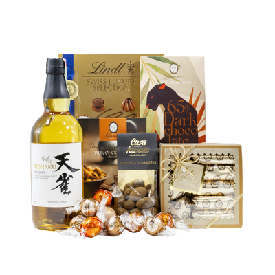 Luxury Whiskey Gift Box Tenjaku One Gift 01081
