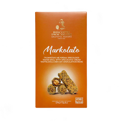 Tsoungari Wafer Rolls with Speculoos Cream 170g